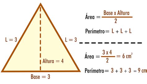 fórmula del triángulo